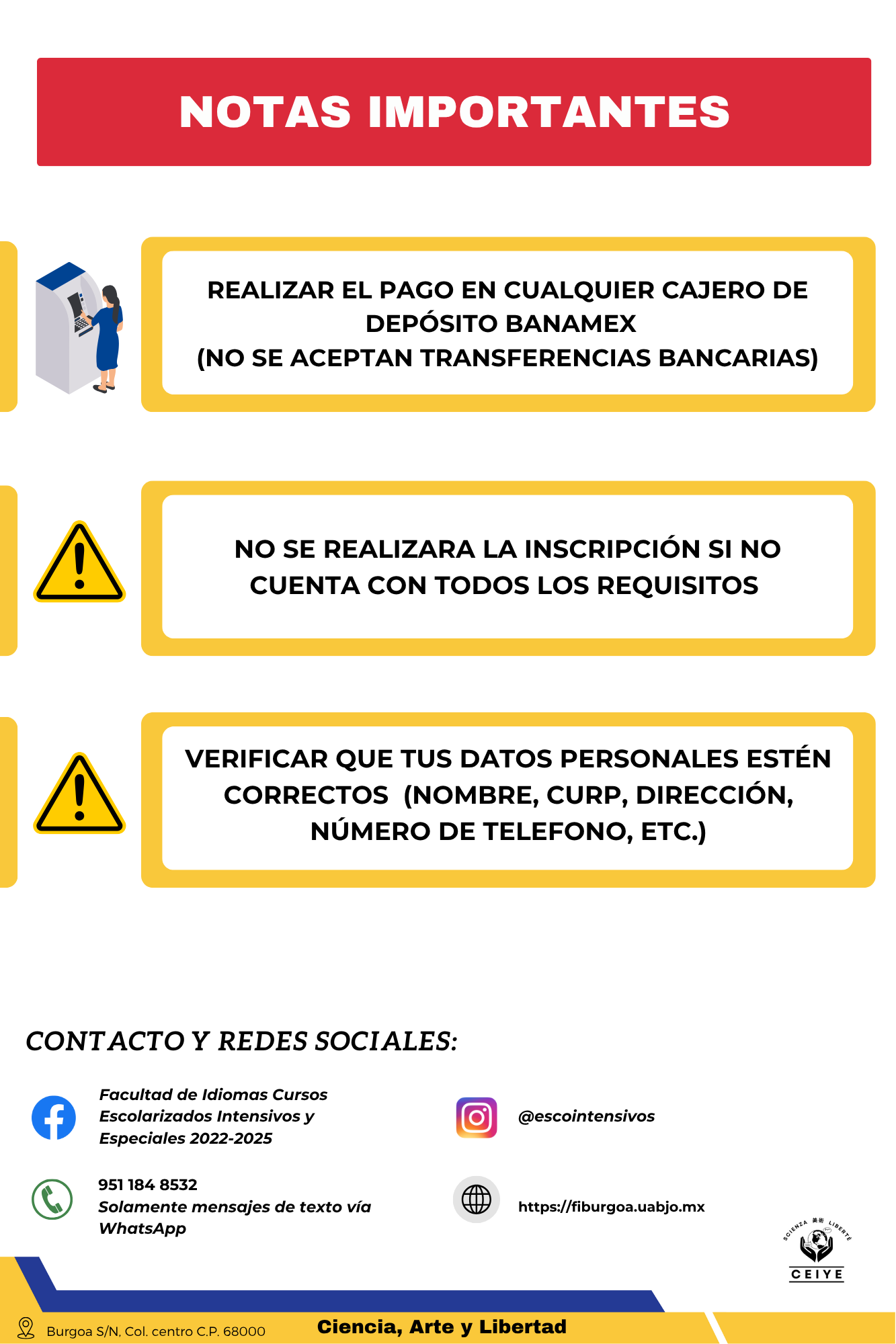 pago del curso